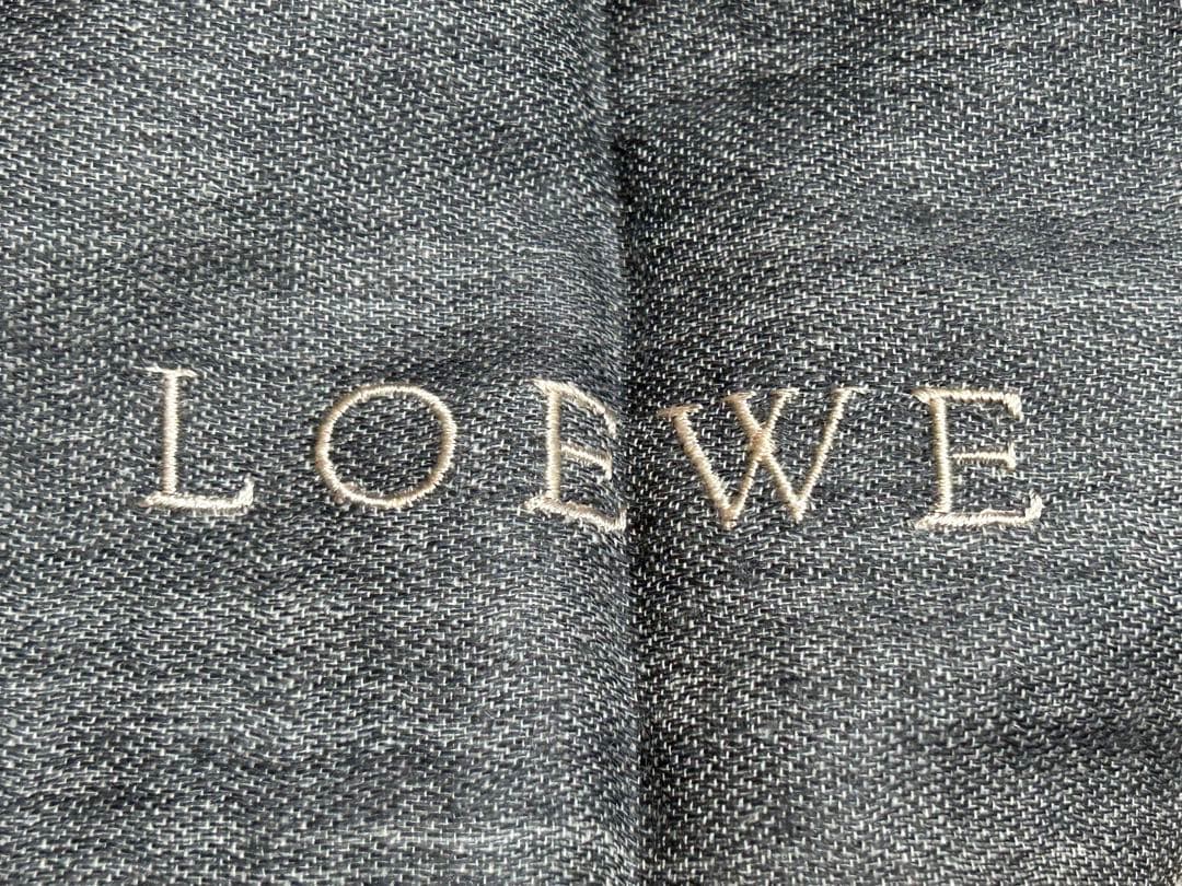 新品未使用 ロエベ LOEWE ウールストール 約64cm×208cm