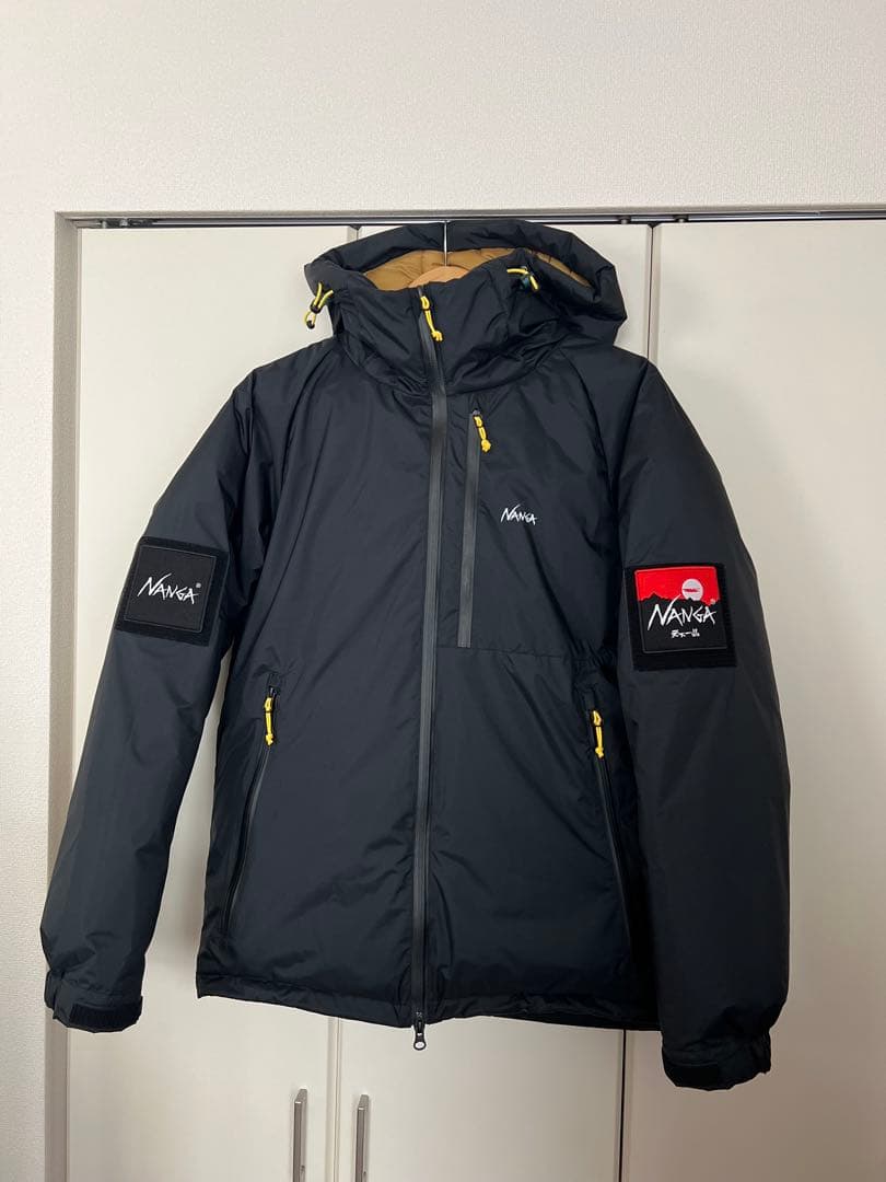 NANGA 天下一品 コラボ ナンガ ノースフェイス ダウンジャケット