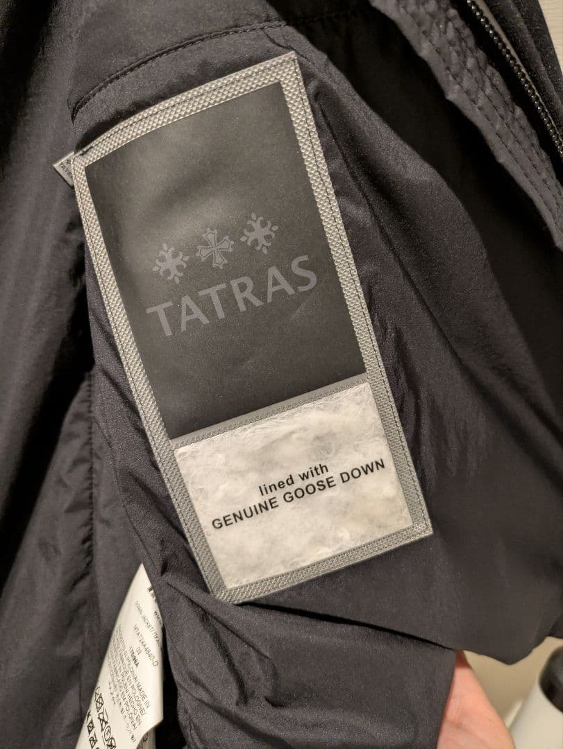 TATRAS TARO 03 ブラック ダウンジャケット
