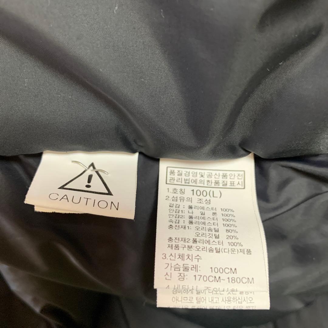 THE NORTH FACE ブラックダウンジャケット ベンチコートLサイズの通販