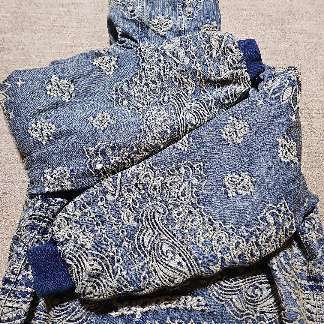 新品同様！試着のみ Supreme シュプリーム バンダナ ワークジャケット M