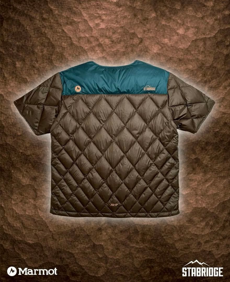 \"STABRIDGE × Marmot\" 750FP DOWN T-SHIRT
