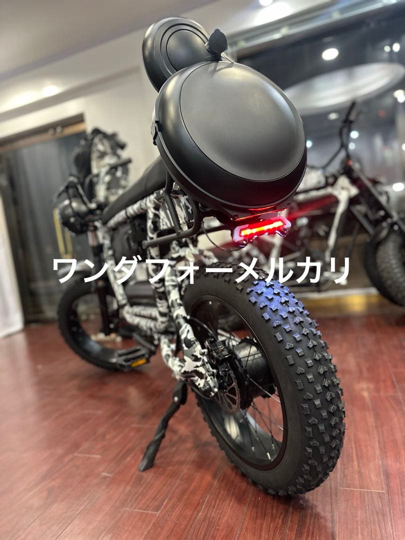 Maverick迷彩電動アシスト自転車トルクセンサー公道合法仕様48v18ah
