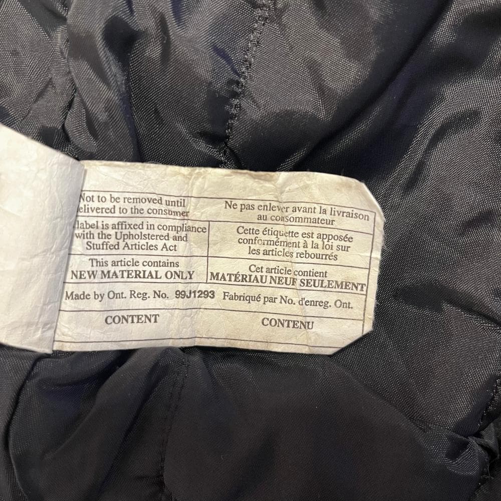 90s vintage カナダ製 スタジャン フェード 袖レザー L サイズ