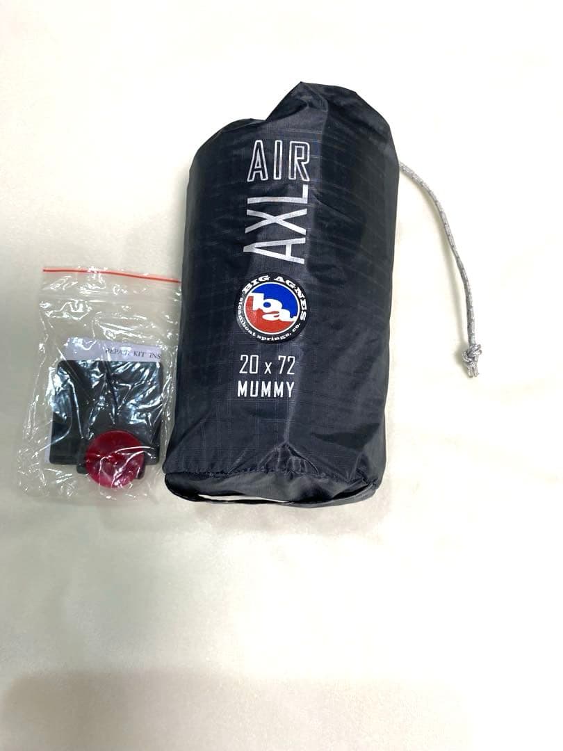 軽量 エアーマット と ポンプ ビックアグネス 登山 縦走 アウトドア 未