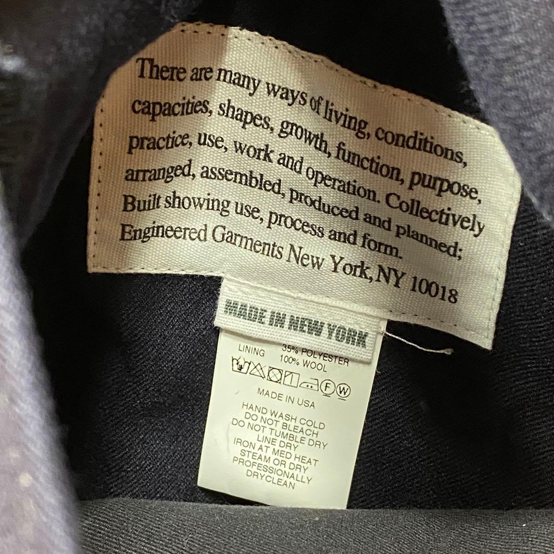 別注 ENGINEERED GARMENTS BEAMS ステンカラーコート