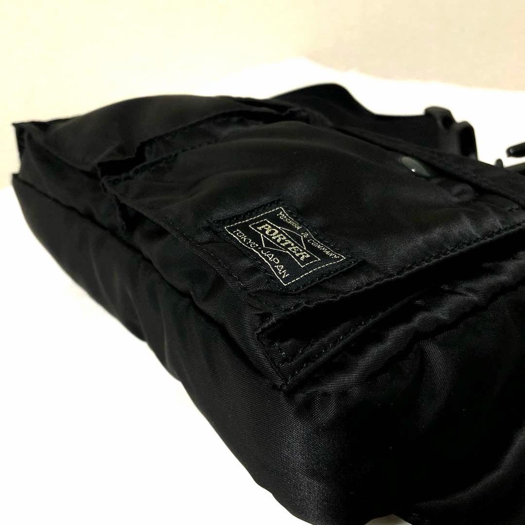 未使用級✨新型 ポーター タンカー ボディバッグ ウエストバッグ 黒 吉田カバン