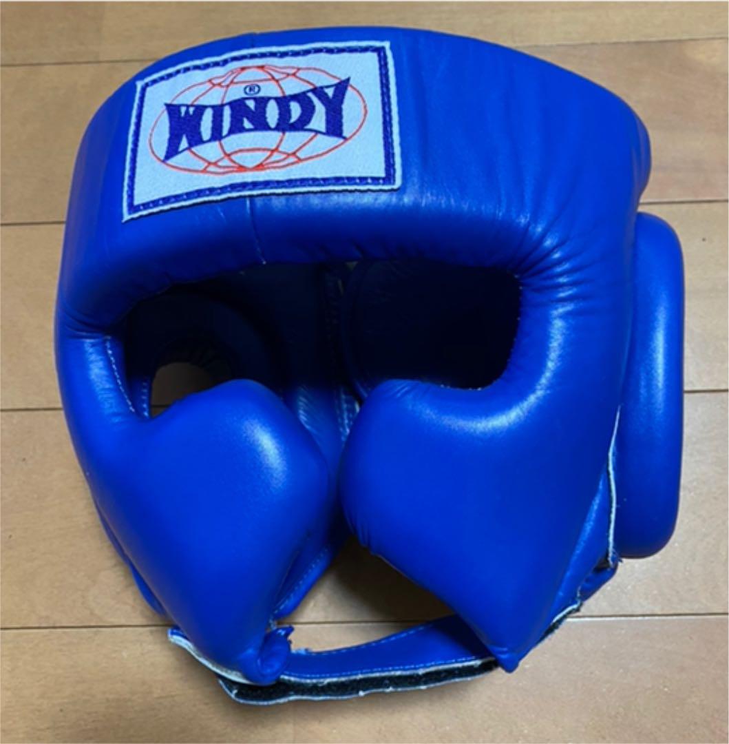 WINDYヘッドギア サイズL WINDY ボクシングヘッドギア HP-3 Lサイズ 青