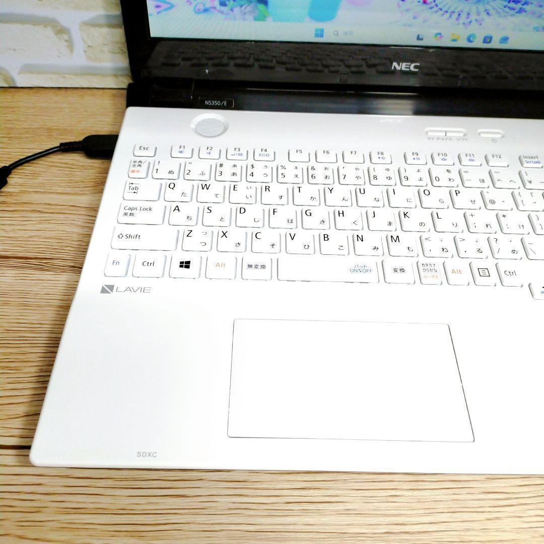 高性能ノートパソコン♪新品SSD512GB/ブルーレイ/Office2021付き