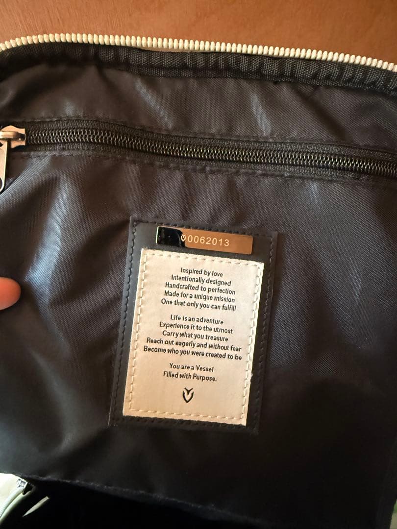 【美品】VESSEL ベゼル LUX CART JP キャディバッグ 白 9型