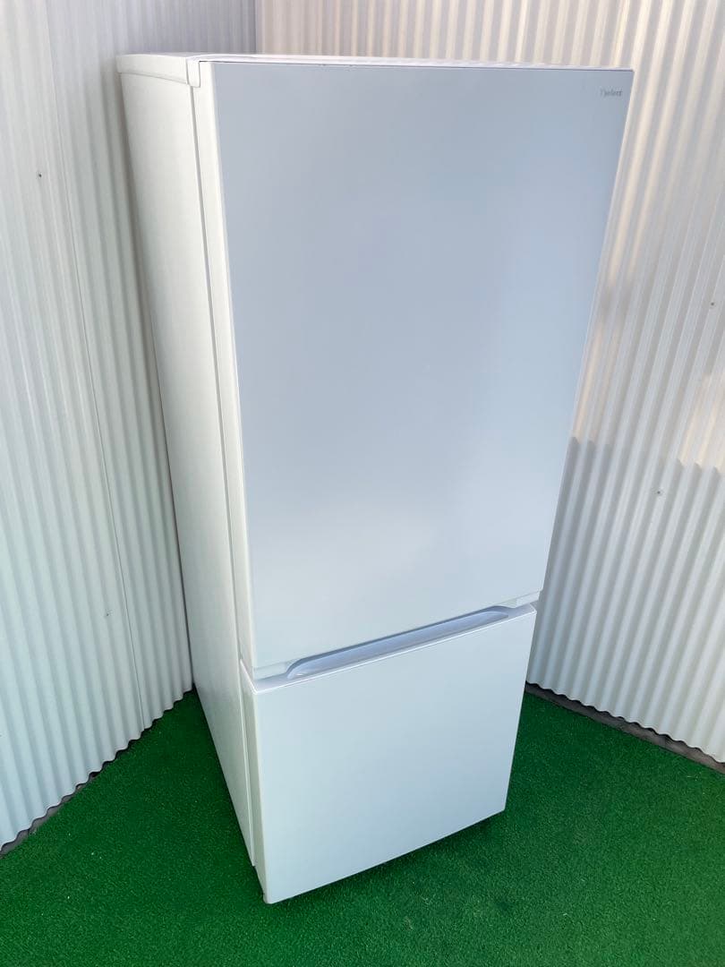 907 ヤマダセレクト おしゃれホワイト2ドア冷蔵庫 156L 一人暮らし