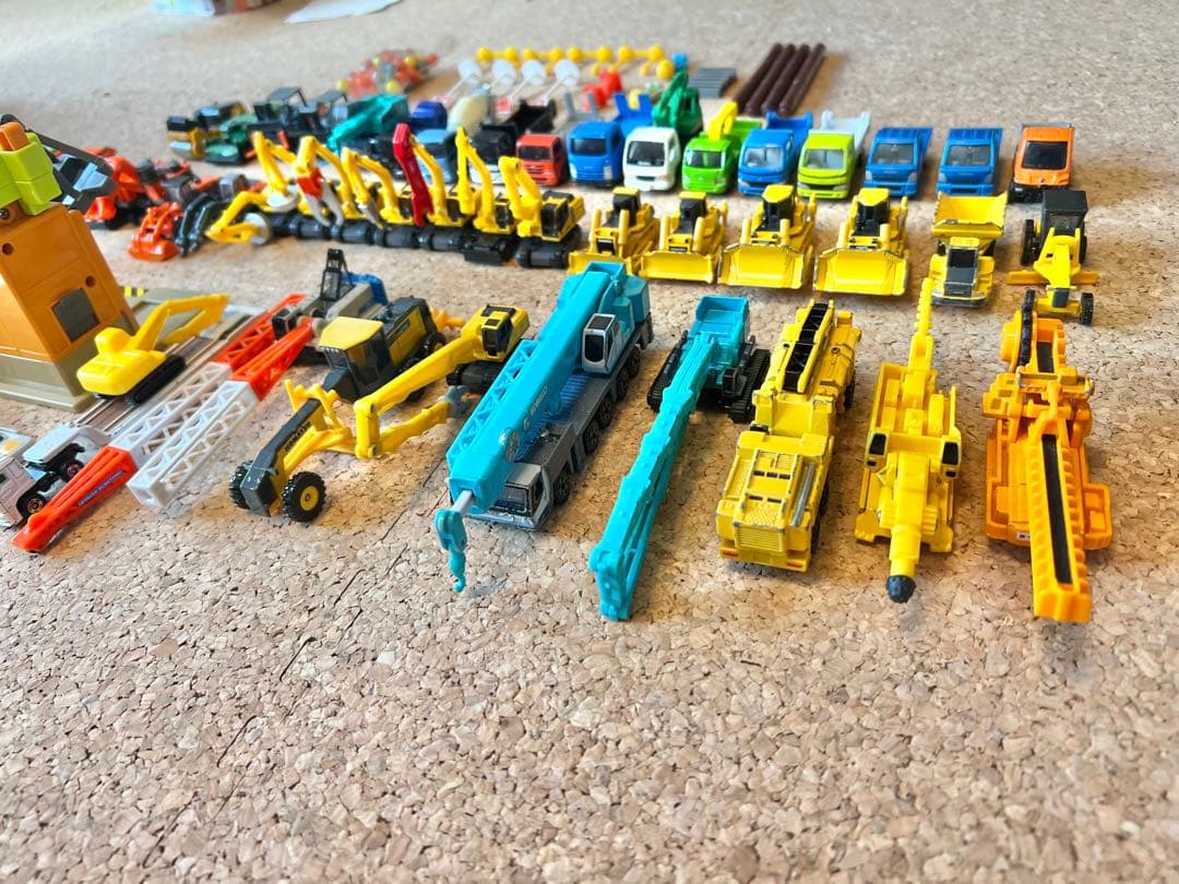 トミカ 建設車両 重機　工事現場3点セット　廃盤トミカ、レア車多数アリ