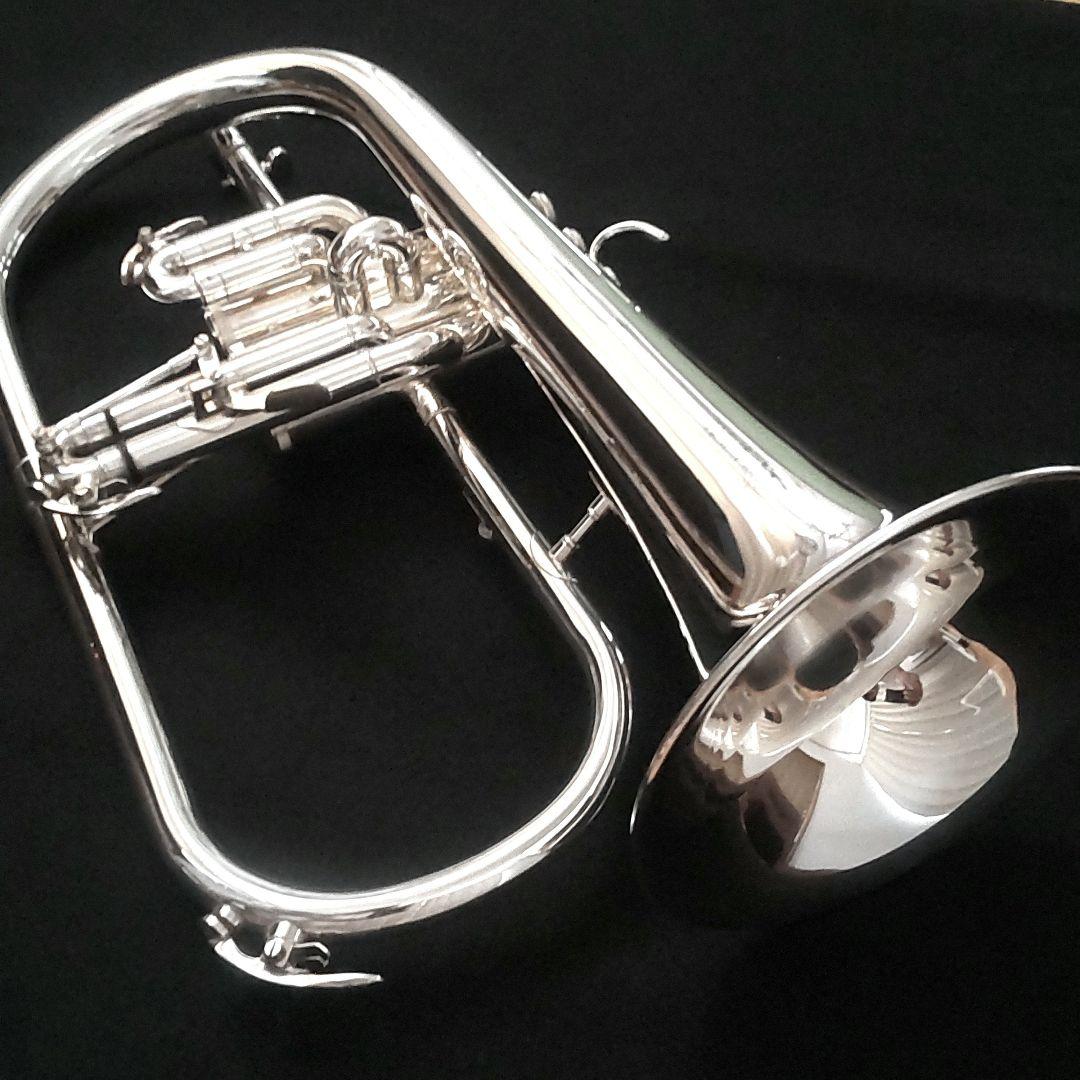 フリューゲルホルン 銀メッキ仕上げ