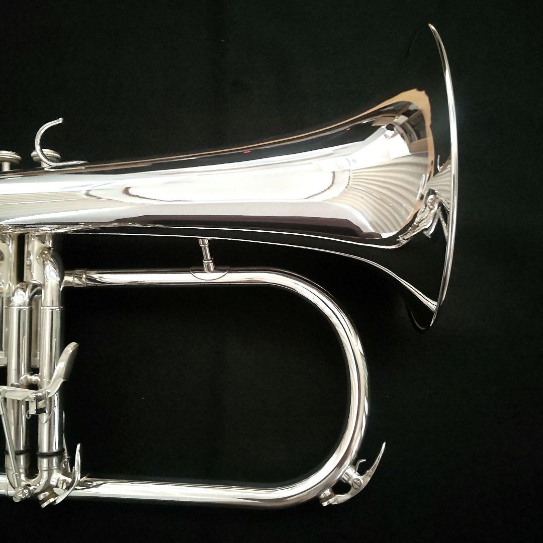 フリューゲルホルン 銀メッキ仕上げ