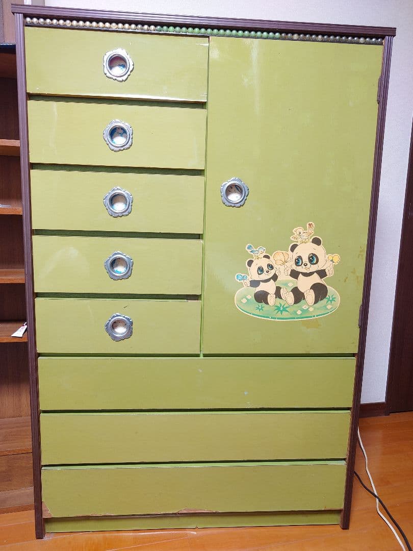 昭和レトロ パンダ タンス - メルカリ