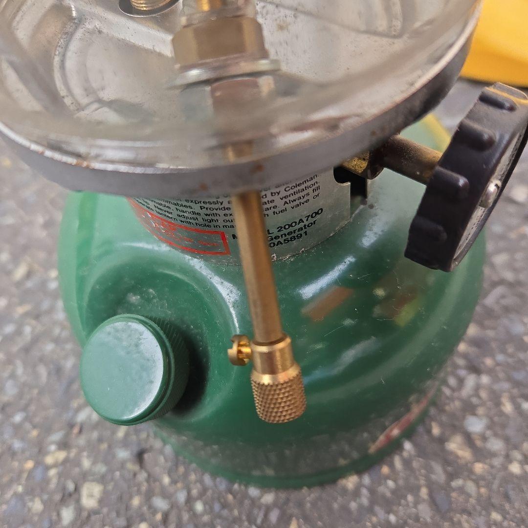 Coleman ランタン 200A700 コールマン グリーン 81年