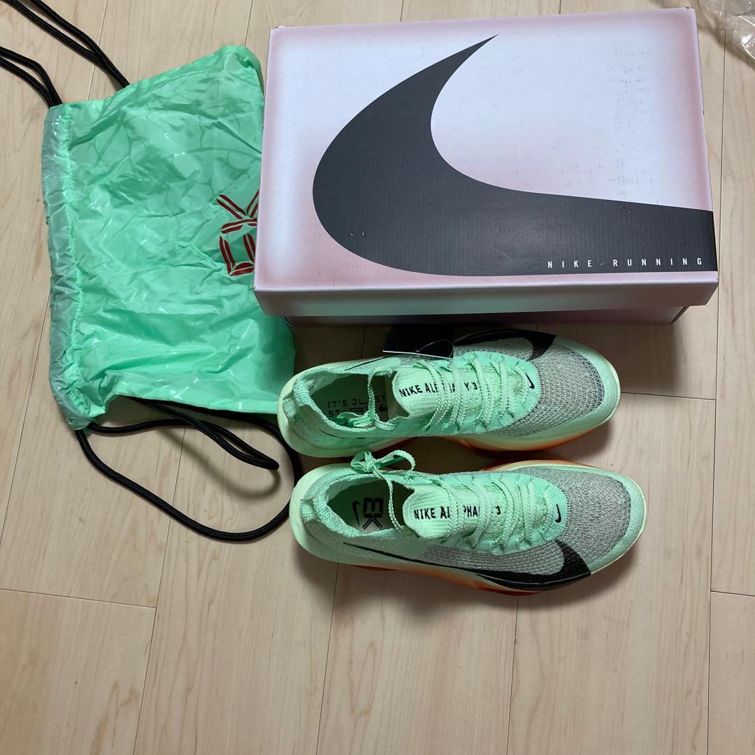 NIKEアルファフライnext %3 25.5 キプチョゲモデル