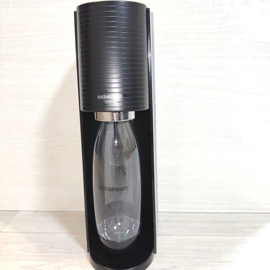 sodastream TERRA ブラック 炭酸水メーカー✨✨✨ - メルカリ