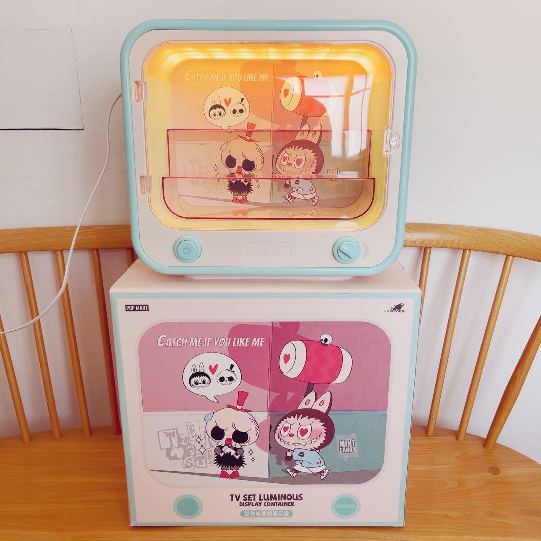 POPMART TV型 ルミナス コンテナボックス ラブブ タイココ レトロ