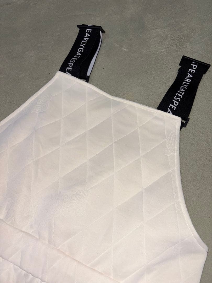 （超美品）パーリーゲイツ、Peキルト、サロペット風スカート、サイズ0