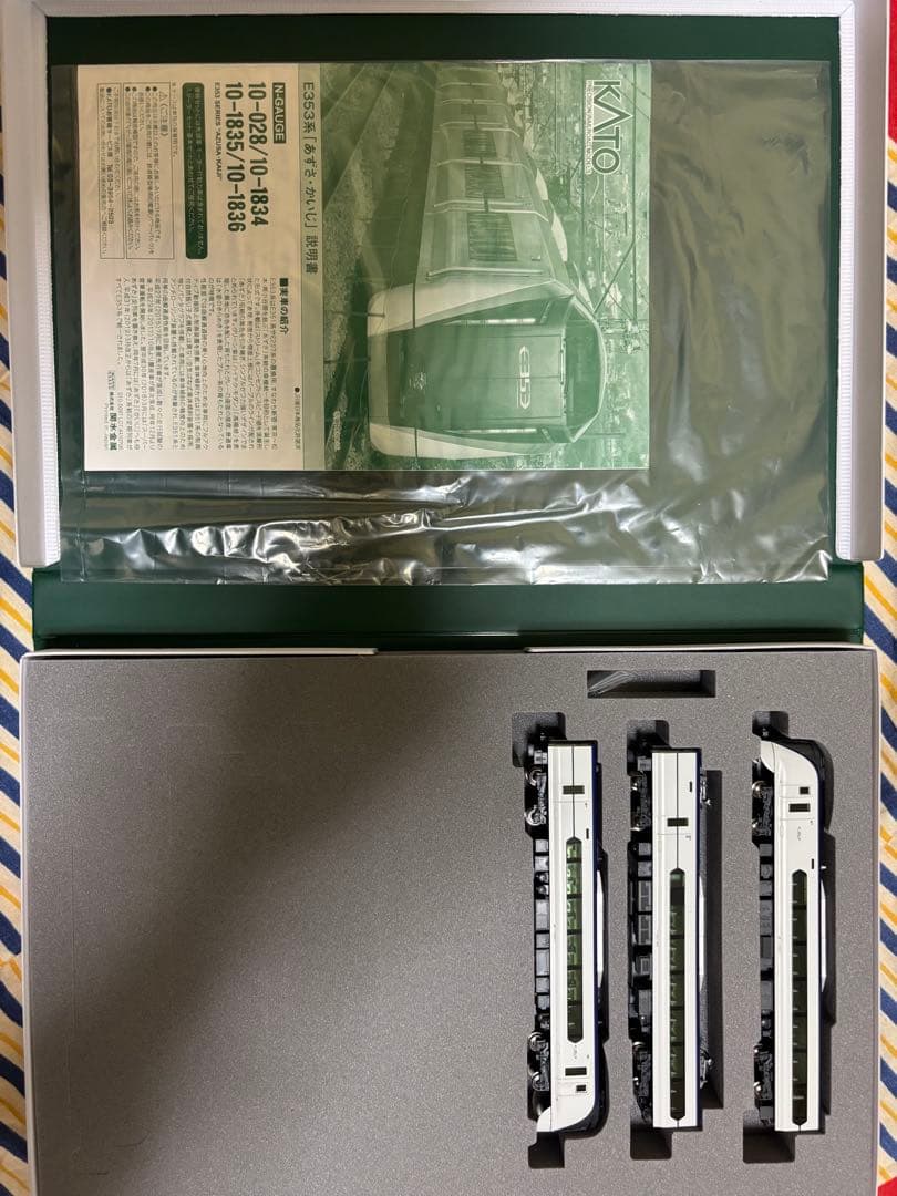 KATO E353系 あずさ・かいじ 3両編成 - 鉄道模型新 デザイン