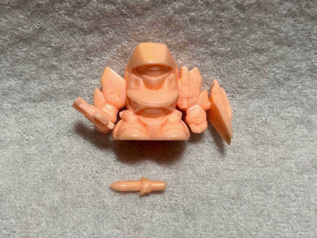 SDパトレイバー ガシャポン ガチャ 消しゴム サターン ペールオレンジ