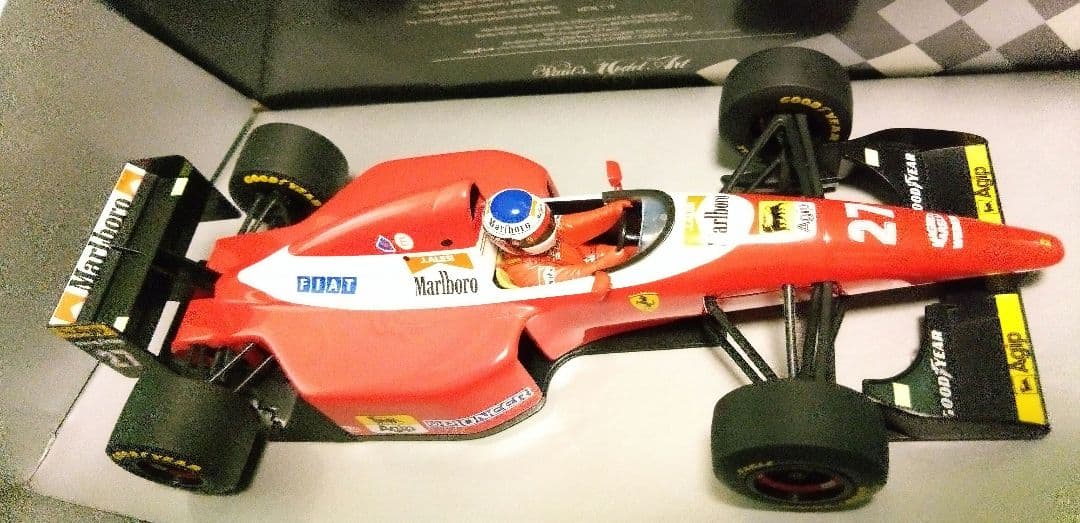 ミニチャンプス 1/18 F1 フェラーリ F93A J.アレジ - メルカリ