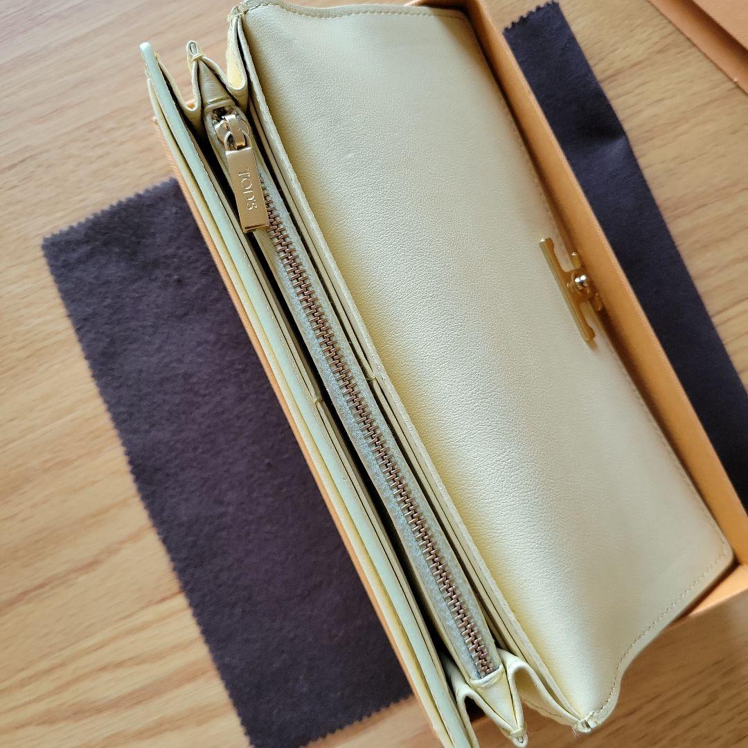 TODS トッズ 長財布 T TIMELESS Tタイムレス ウォレット