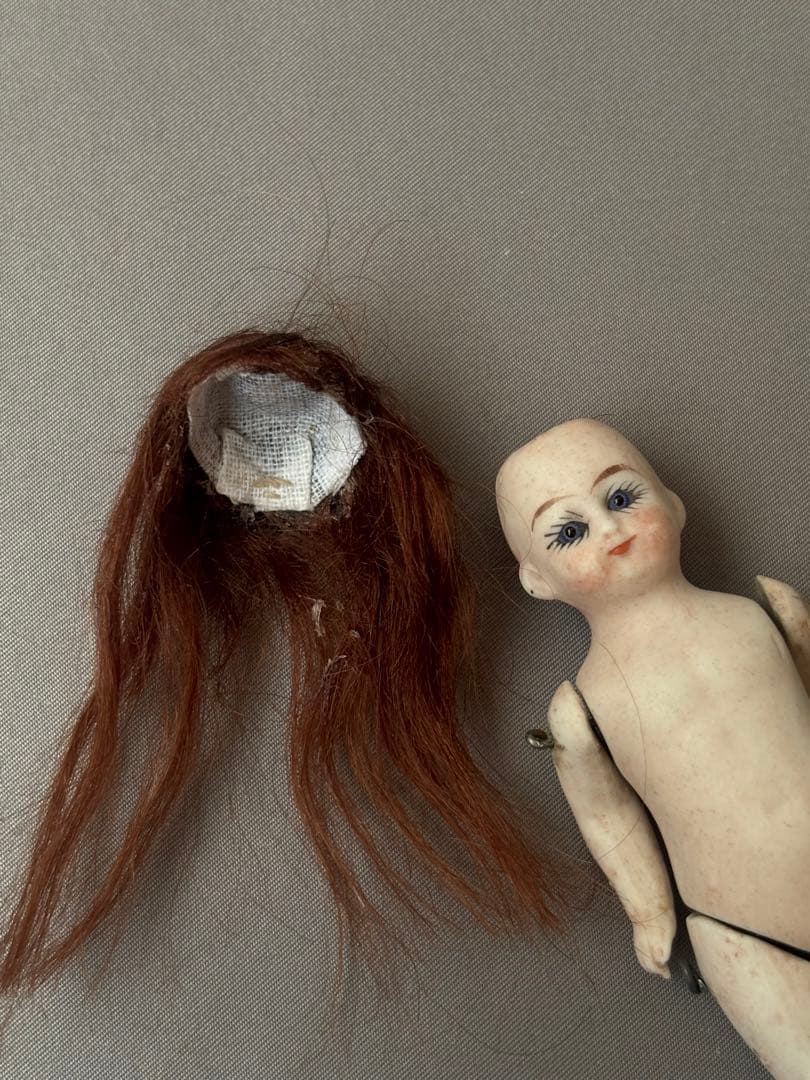 アンティーク オールビスクドール ミニョネット ドールハウスドール ビスクドール