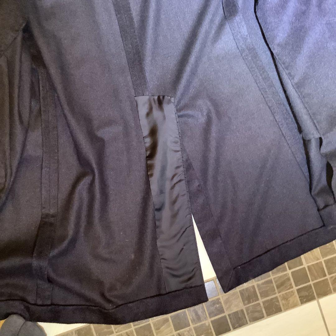 エルメネジルドゼニア　プレタポルテ　ダークネイビー　ハーフコート　５２サイズ