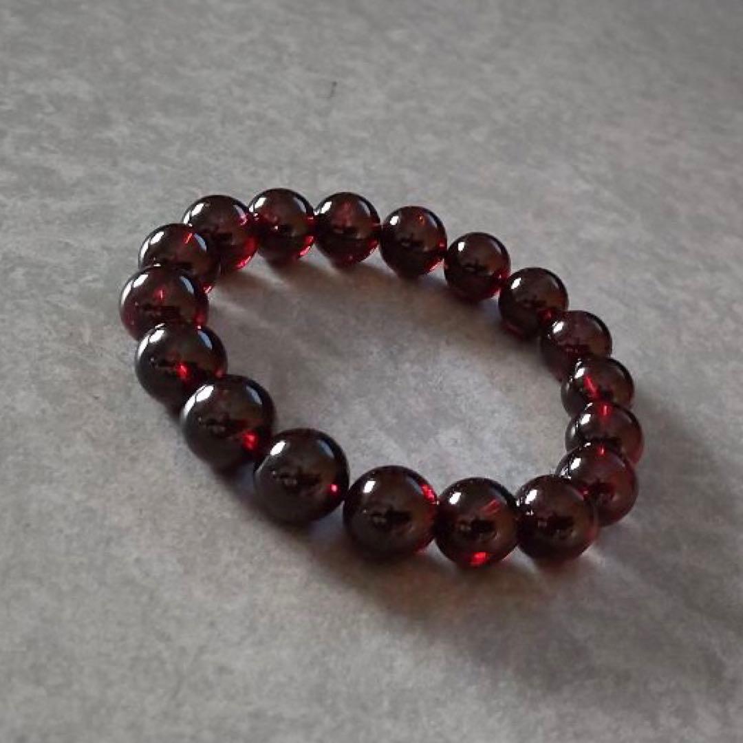 【アルマンディンガーネット】ブレスレット パワーストーン 天然石