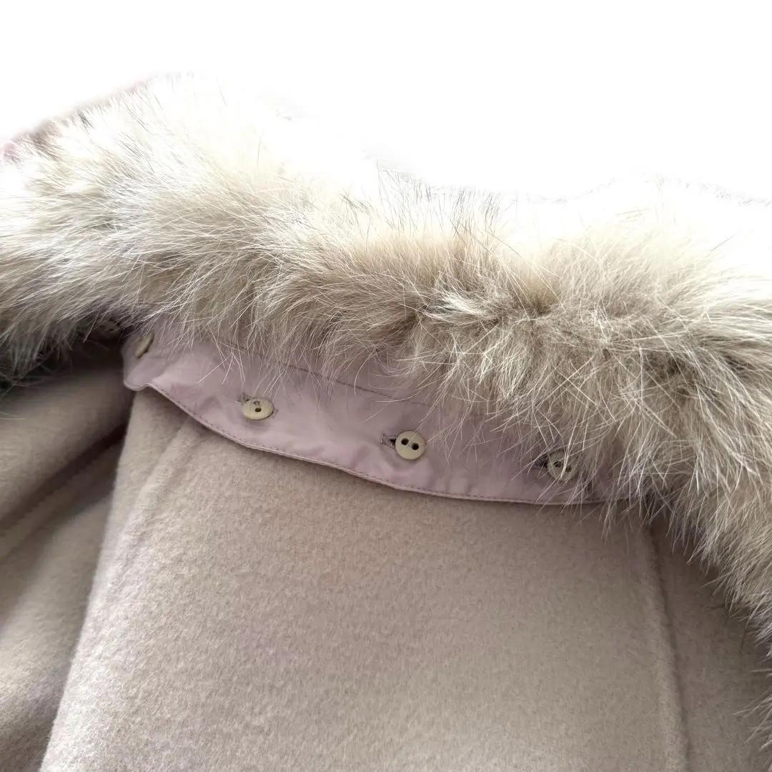 極美品★グレースクラス★8way★リバーシブル★フォックスポンチョ