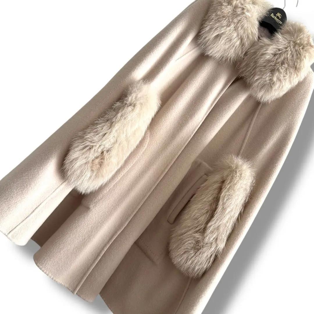 極美品★グレースクラス★8way★リバーシブル★フォックスポンチョ