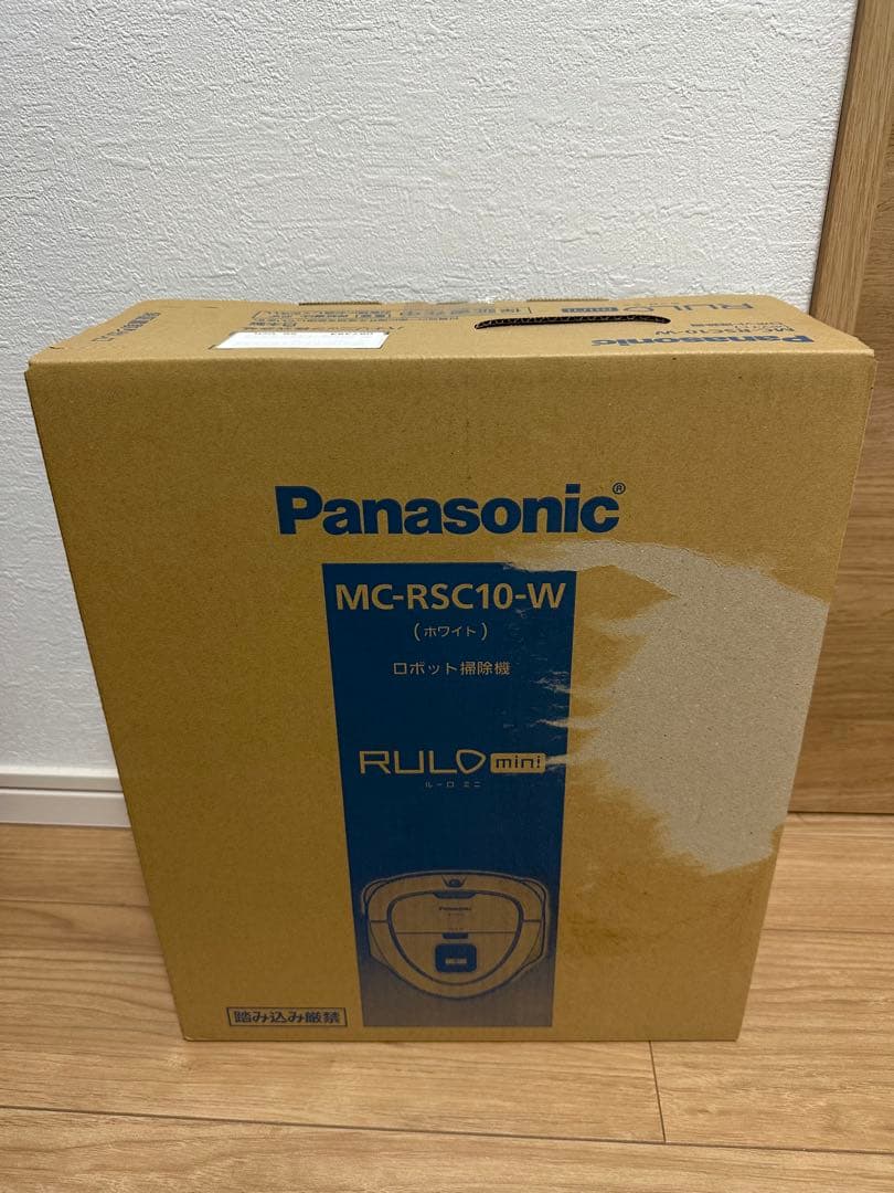 Panasonic ロボット掃除機 ルーロミニ　MC-RSC10-W 新品未開封