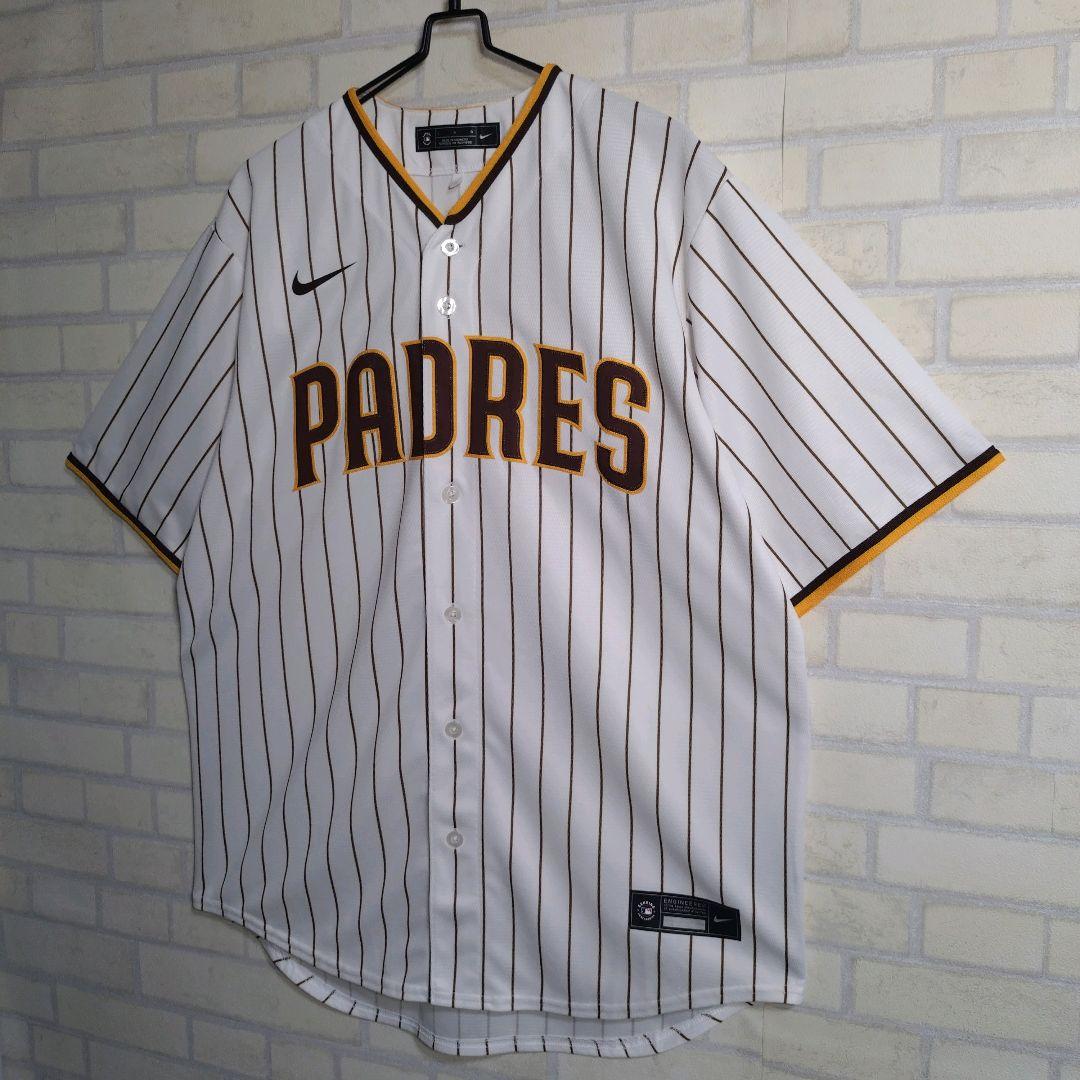 ナイキ★MLB パドレス タティス.Jr ユニホーム ゲームシャツ ホーム L