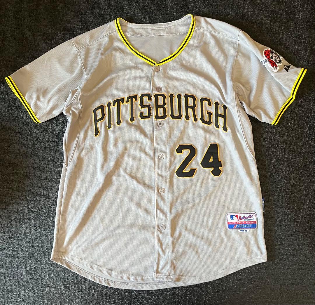 MLBピッツバーグパイレーツ USA製ベースボールシャツ ALVAREZ24