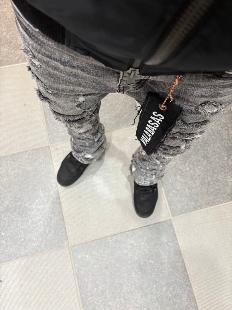 VALABASAS ダメージデニム 30