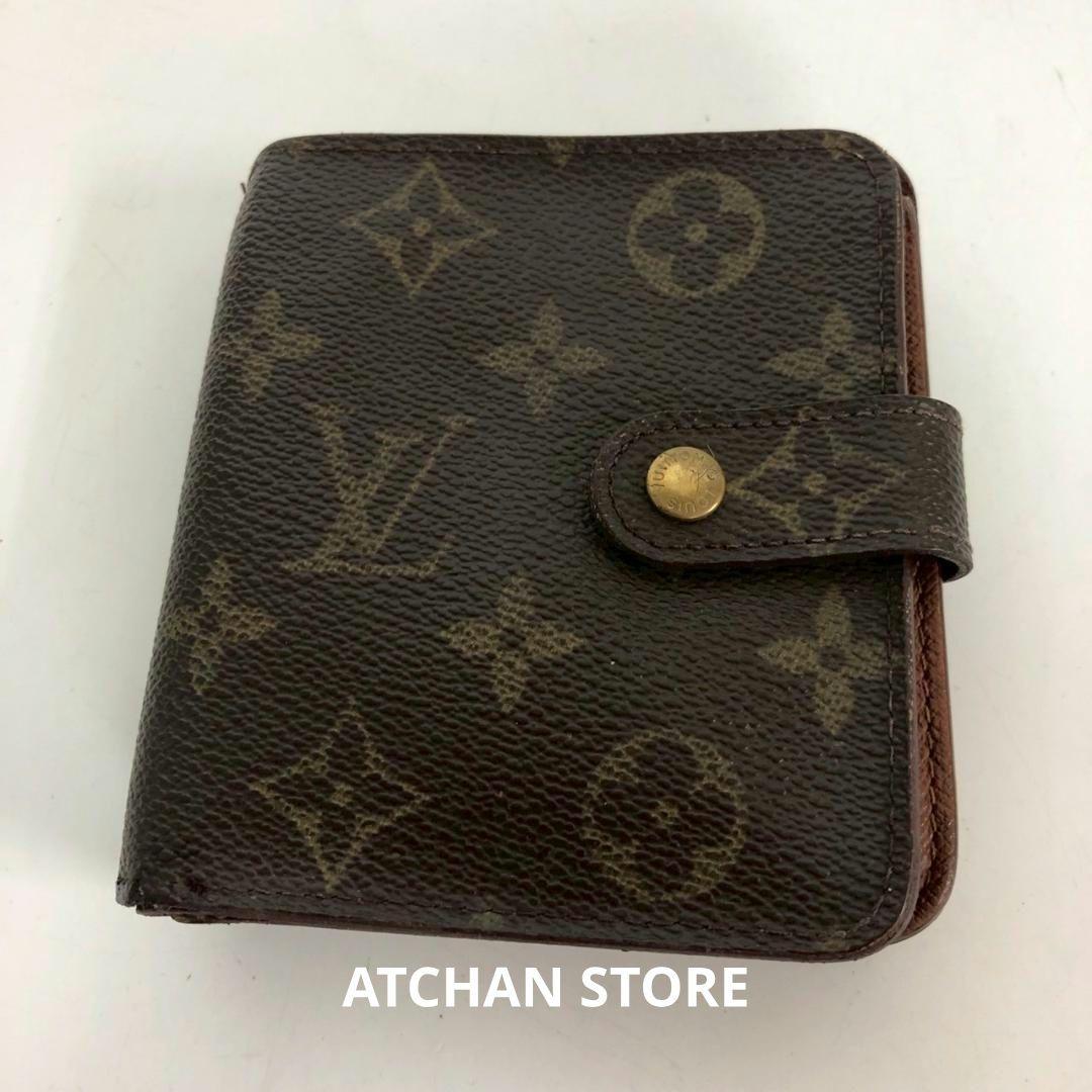 LOUISVUITTON ルイヴィトン コンパクトジップ モノグラム 財布 - メルカリ