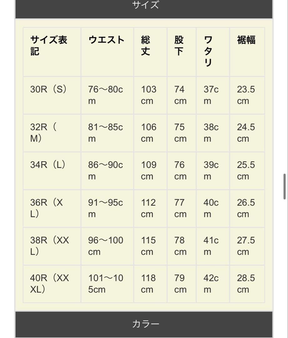 パンツ WAIPER.inc U.S.AIR FORCE SHADE 509