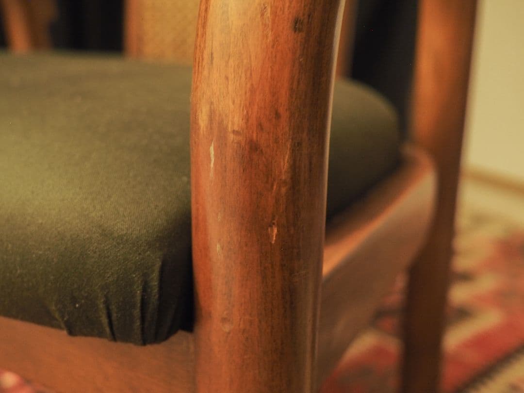 【値引中】“karimoku”アームラタンチェアA