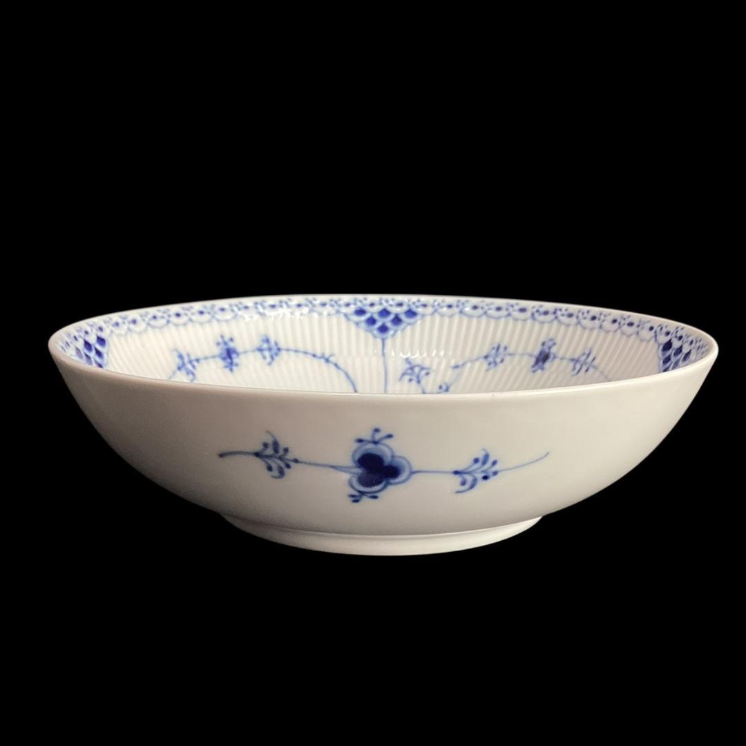 定価3.8万 ロイヤルコペンハーゲン ボウル 21.5cm ハーフレース