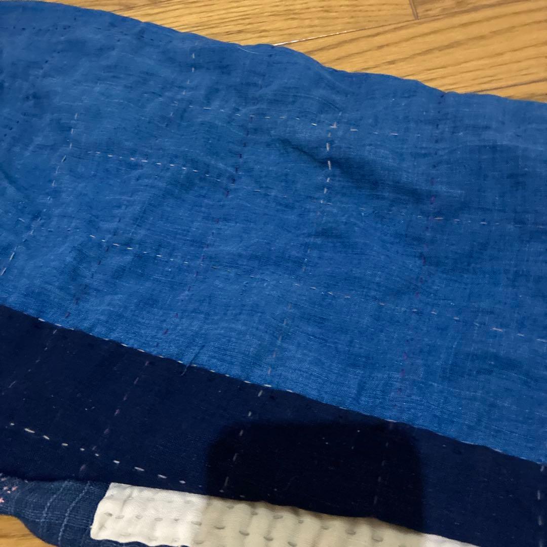 古布　秋待ち　貼り貼り、ちくちく、襤褸バルーンパンツ