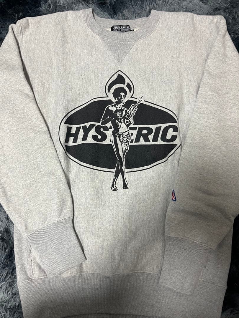 HYSTERIC GLAMOUR グレー スウェット
