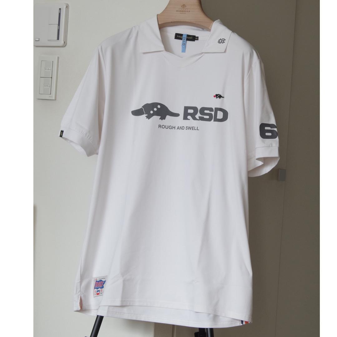 rough&swell 半袖 襟付きシャツ ホワイト XL クリーニング済 - メルカリ