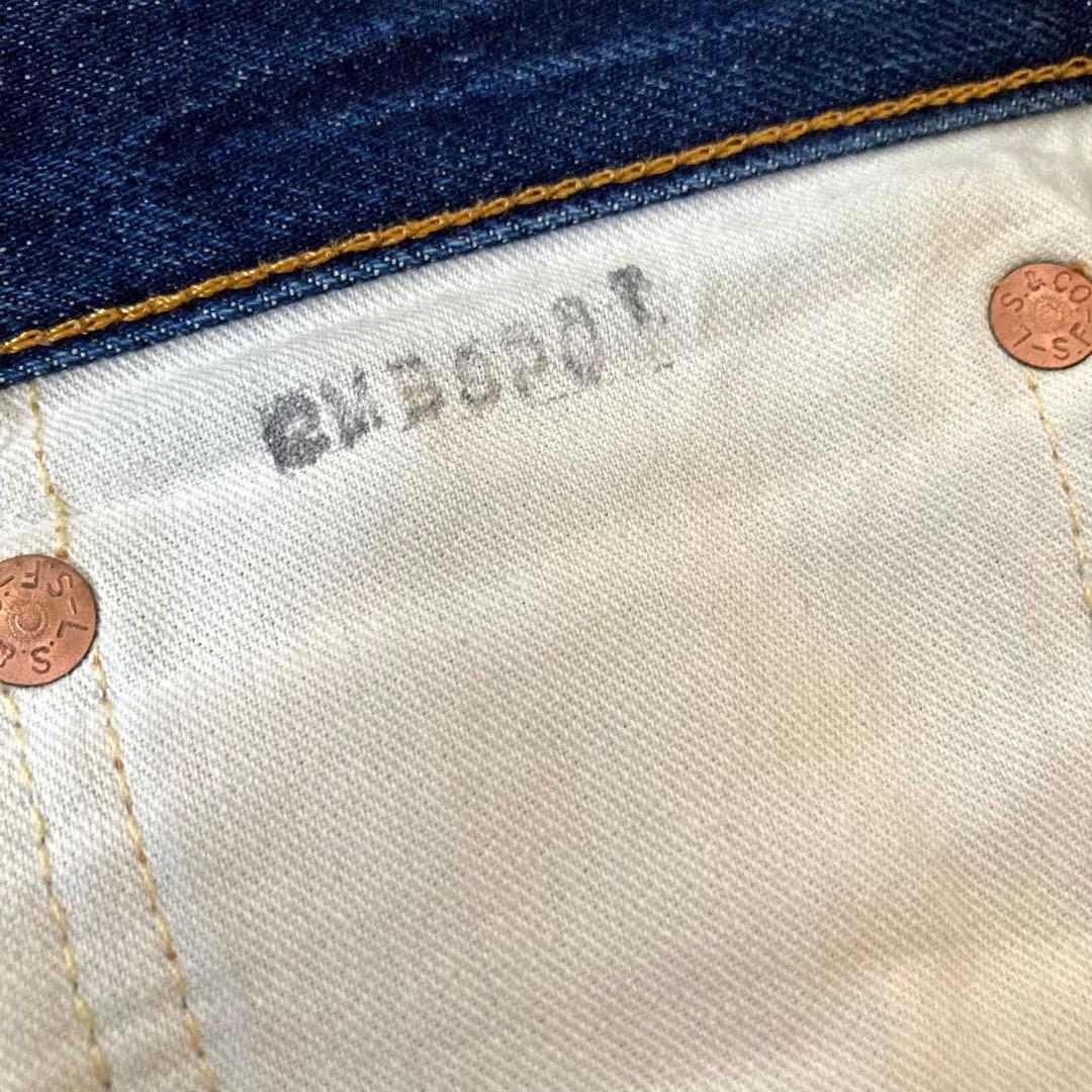 ✨極上風格✨アメリカ製 LVCリーバイス 501XX 1955年復刻 濃紺W33