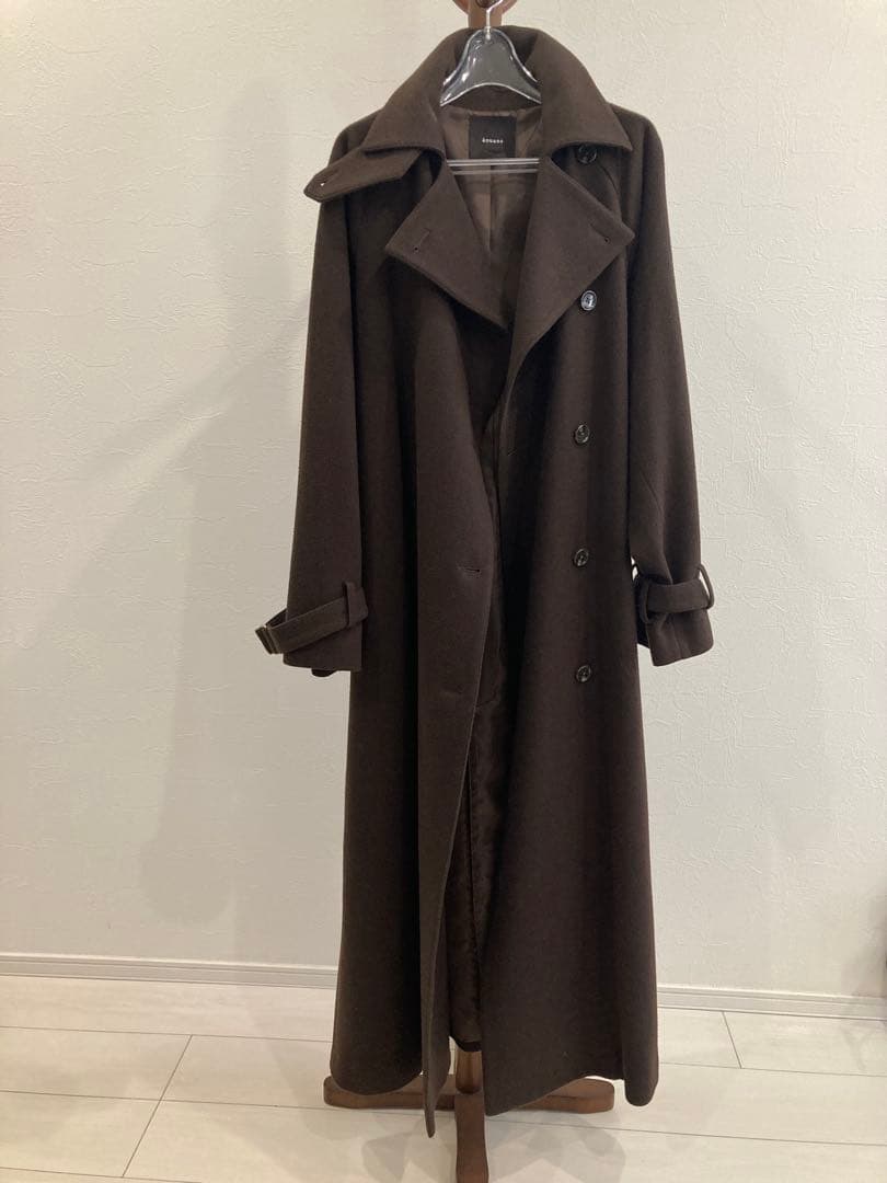 タイムセール⭐︎anuans リバーウールコート2023aw