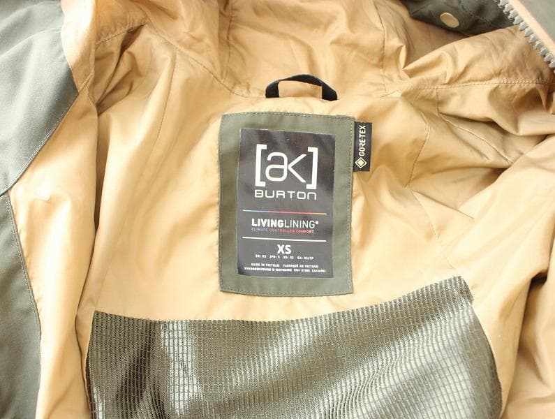 バートン ak サイクリック ゴアテックス スノーボードウェア上下セット XS