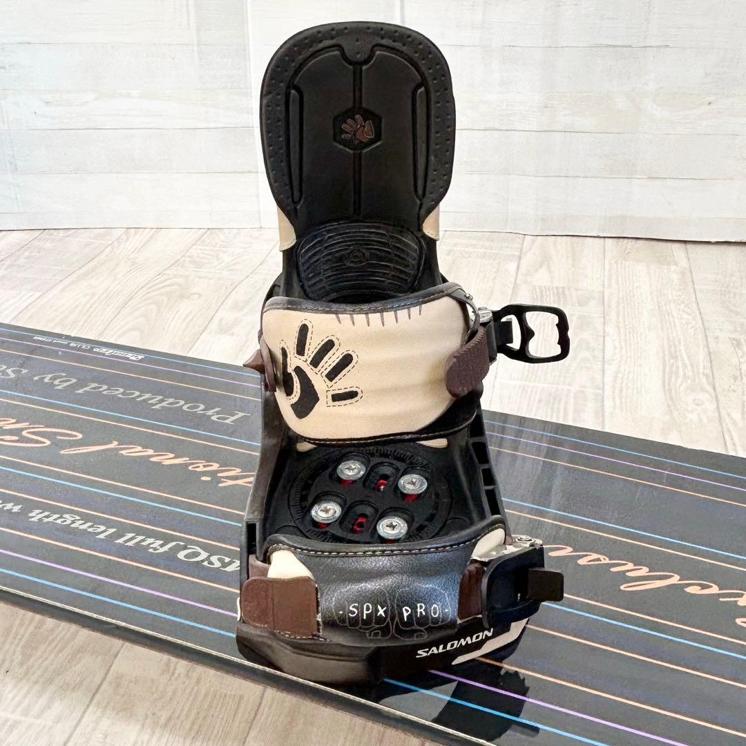 メンズスノーボード Scooter CL 158㎝、サロモン SPX Pro M