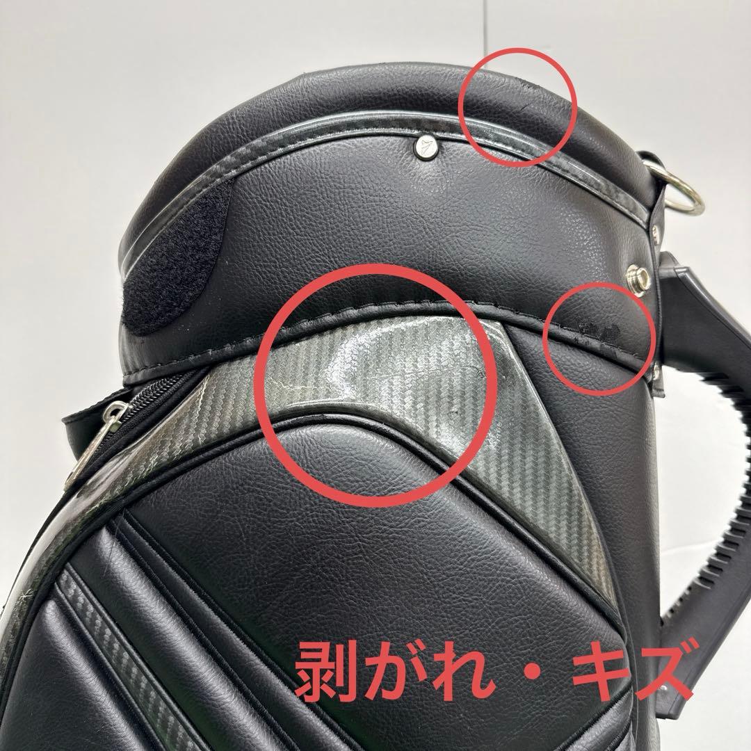 TOURSTAGE ツアーステージ ゴルフバッグ 9インチ ブラック ゴルフ