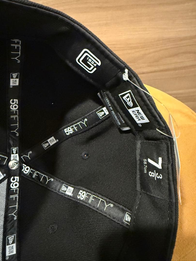 New Era 59FIFTY TGとYGロゴキャップ 7 3/8 2点